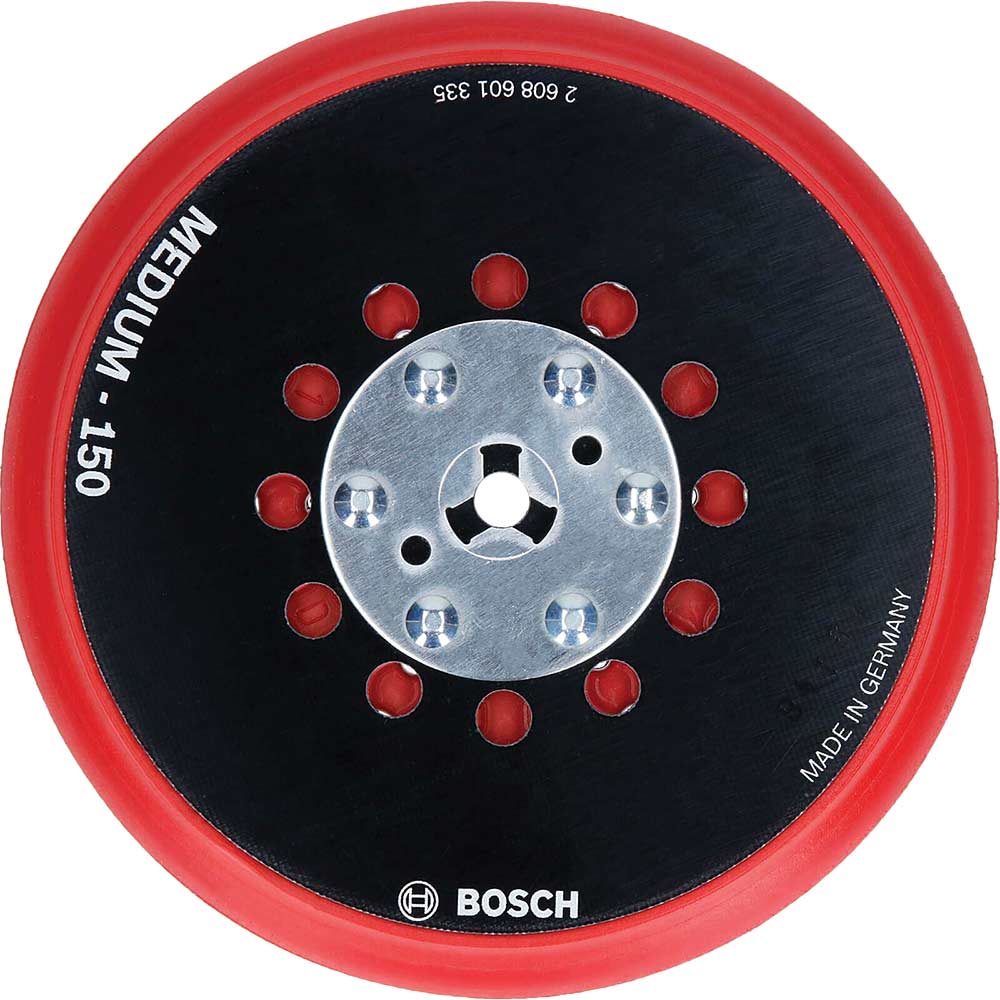 Bosch Medium Random Orbital Sander Backing Pad 150mm Sander Base Plates