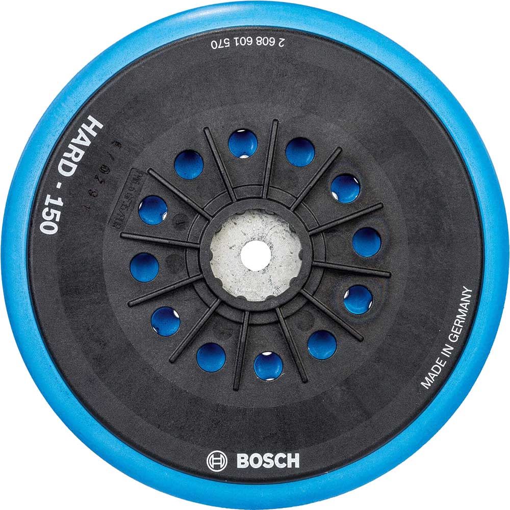 Bosch 150mm Hard Backing Pad Sander Base Plates