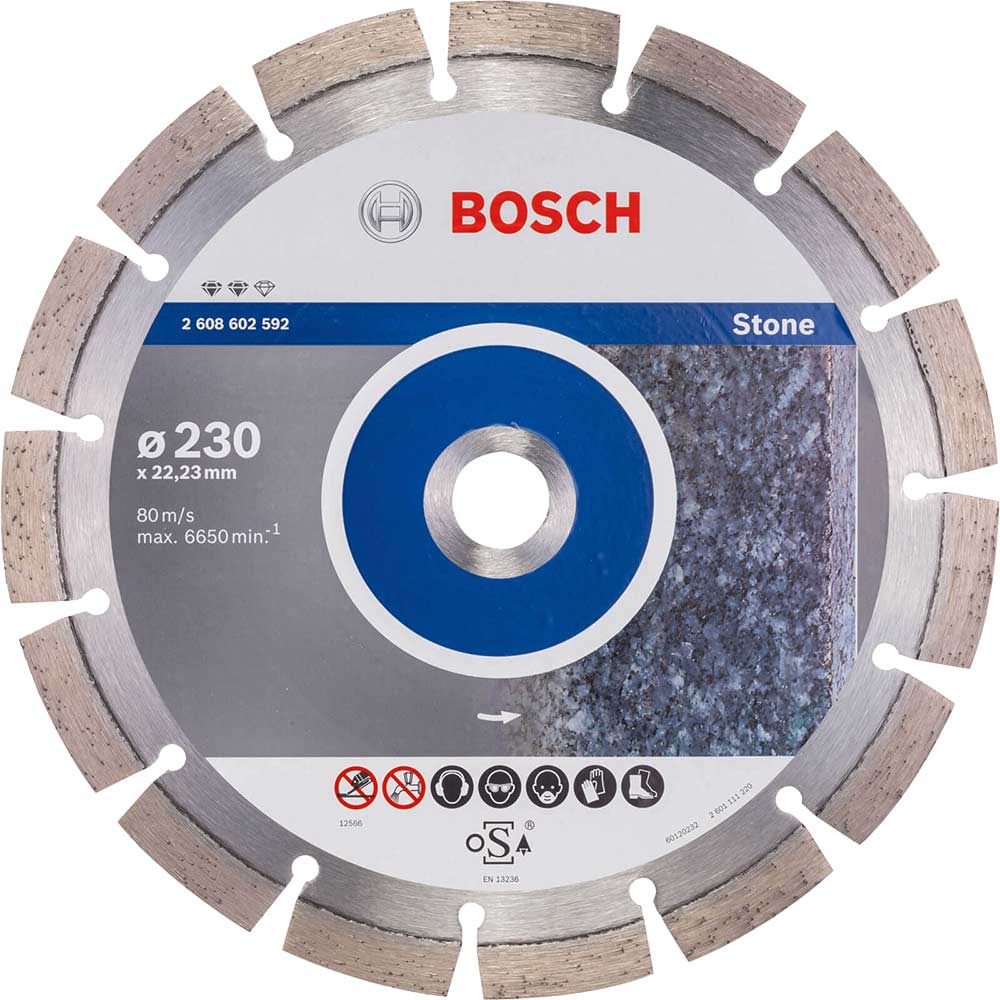 Bosch Diamanttrennscheibe Expert for StoneDurchmesser:230mm Bohrungsdurchmesser:22,23mm