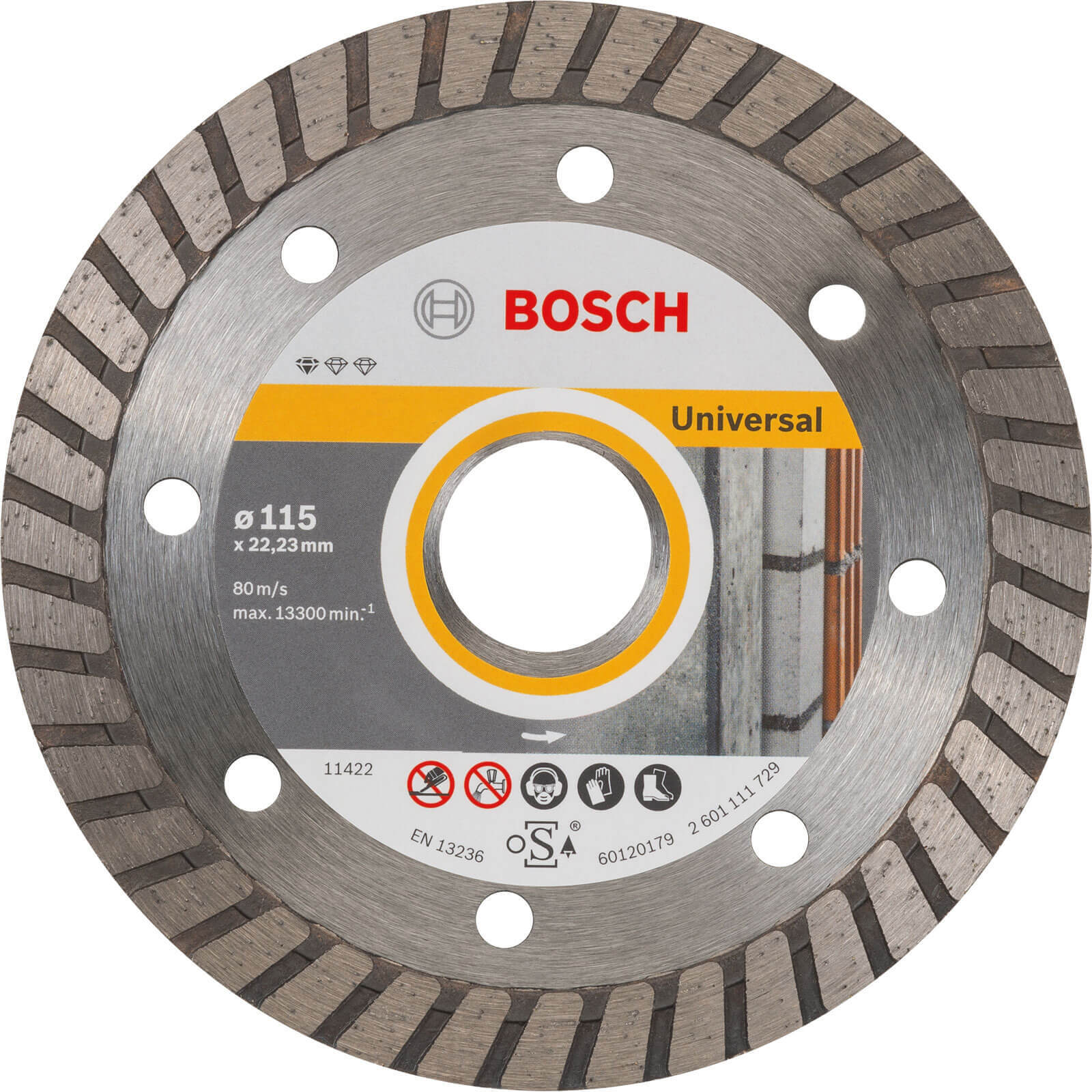 Photo of Bosch Standard Universal Cutting Diamond Disc 115mm
