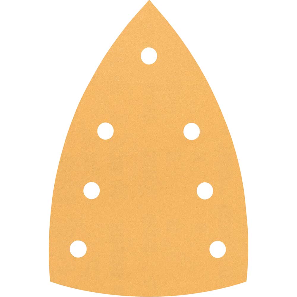 Photo of Bosch C470 Hook And Loop Large Delta Sanding Sheets For Paint And Wood 100mm X 150mm 240g Pack Of 10