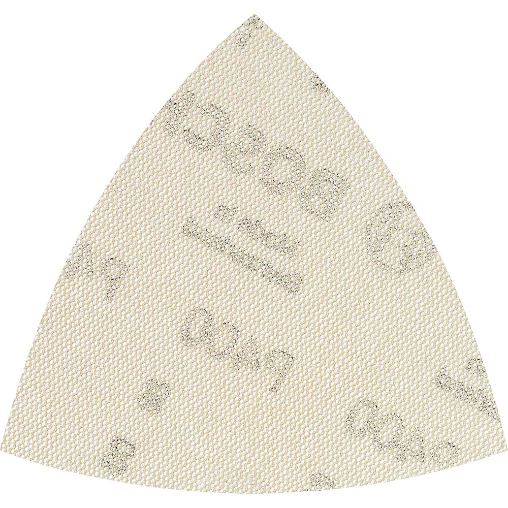 Photo of Bosch M480 Quick Fit Net Delta Sanding Sheets For Paint And Wood 93mm X 93mm 400g Pack Of 5