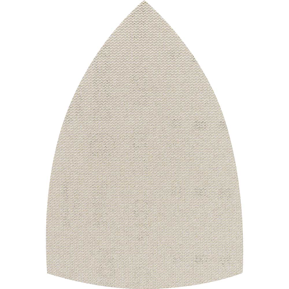 Photo of Bosch M480 Hook And Loop Large Delta Sanding Sheets For Paint And Wood 100mm X 150mm 120g Pack Of 10