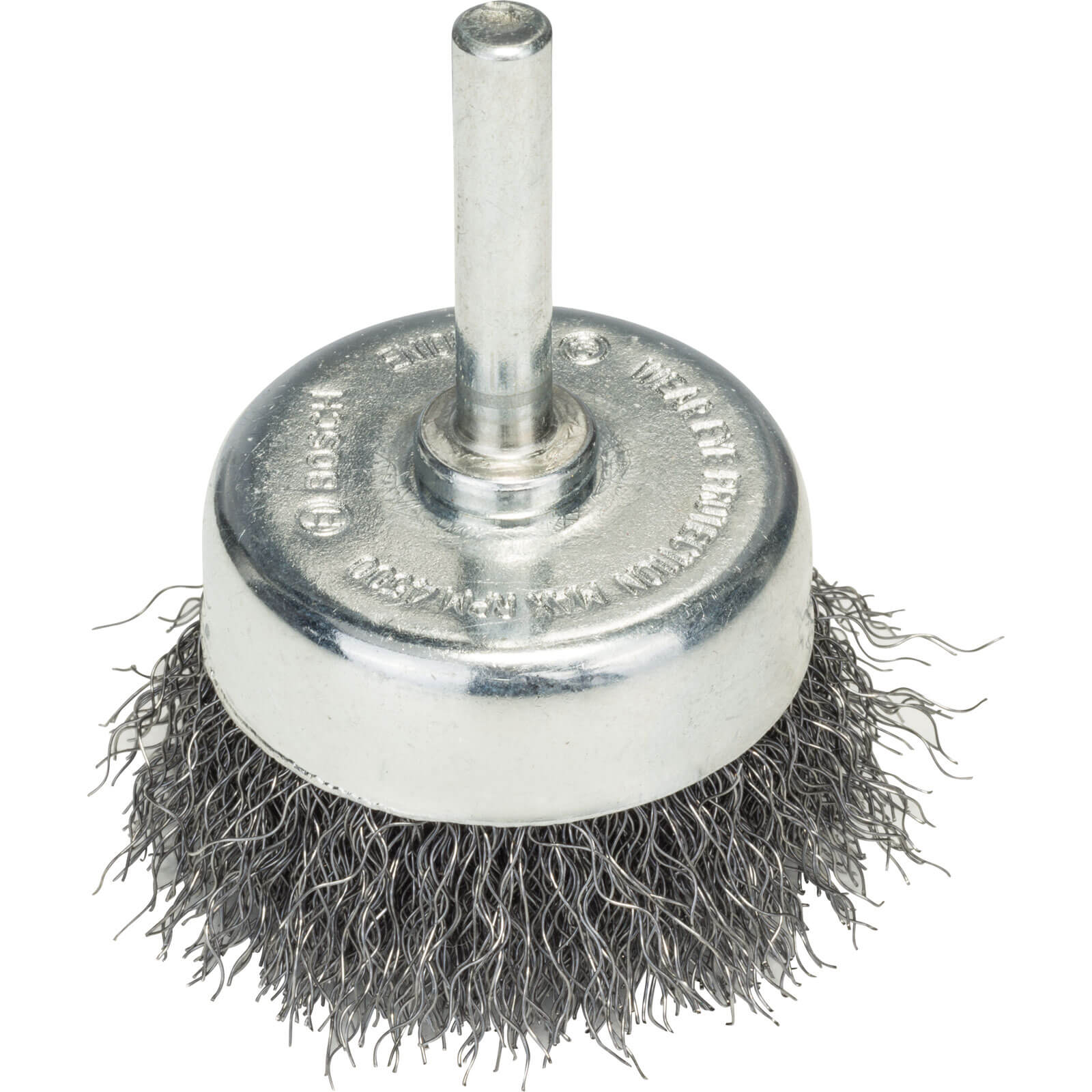 Click to view product details and reviews for Bosch 02mm Crimped Steel Wire Brush 50mm 6mm Shank.