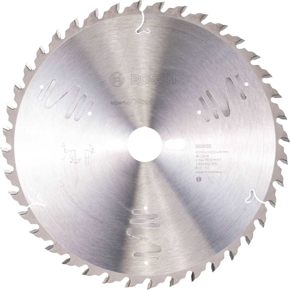 Photo of Bosch Expert Csb For Wood Circular Saw Blade 250mm 40t 30mm