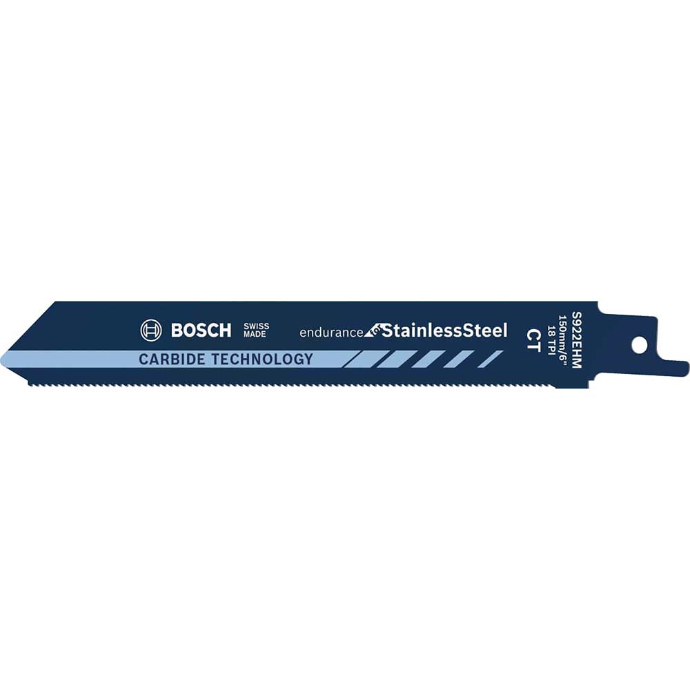 Photo of Bosch Endurance S922ehm Reciprocating Saw Blades For Stainless Steel 150mm Pack Of 10