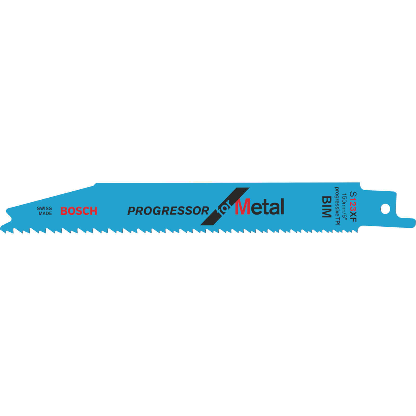 Bosch S123XF Progressor Metal Cutting Reciprocating Saw Blades Pack of 100