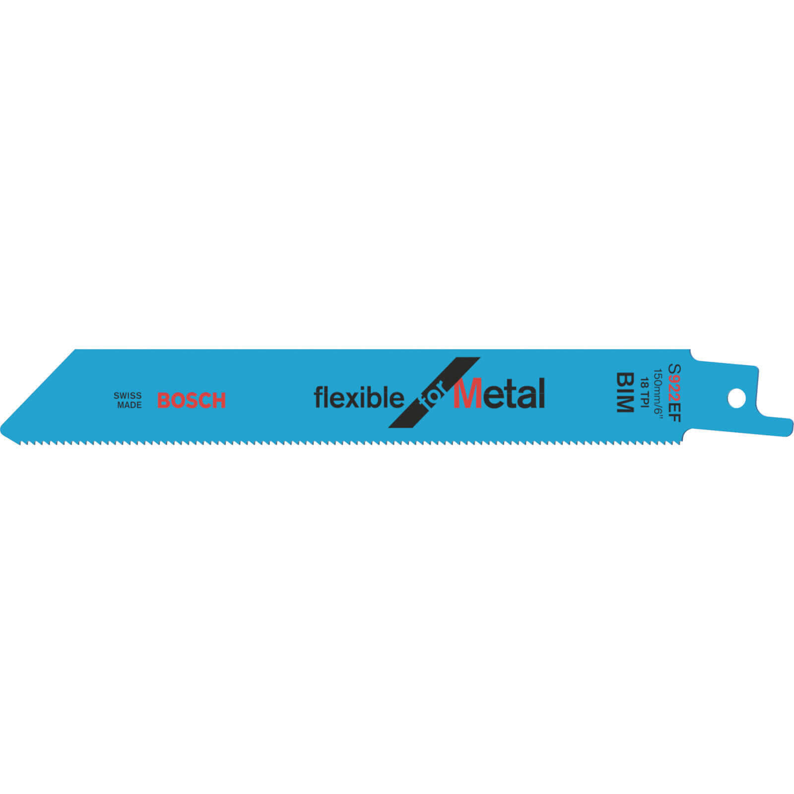 Bosch S922EF Metal Cutting Reciprocating Saw Blades Pack of 100
