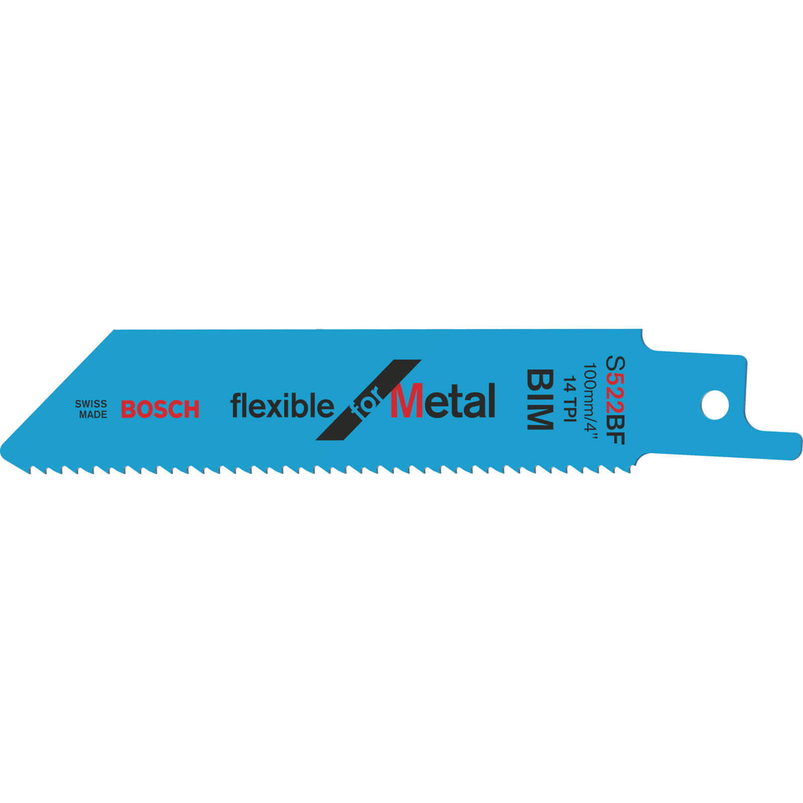 Bosch S522BF Metal Reciprocating Sabre Saw Blades Pack of 5