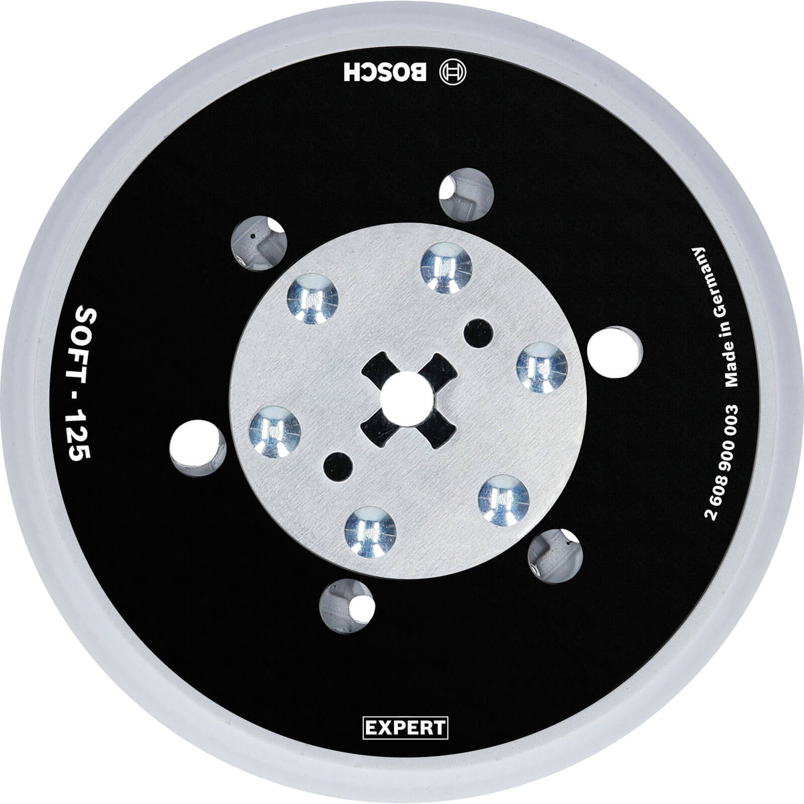 Bosch Expert Multihole Soft Backing Pads Universal 125mm 125mm
