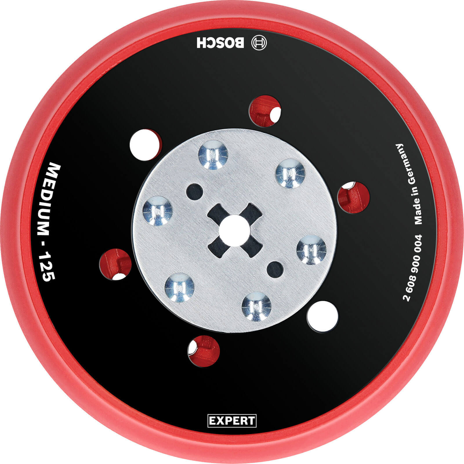 Bosch Expert Multihole Medium Backing Pads Universal 125mm 125mm