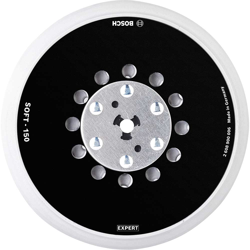 Photo of Bosch Expert Multihole Soft Backing Pads Universal 150mm 150mm