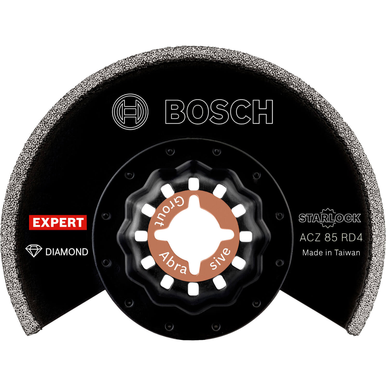 Photo of Bosch Expert Acz 85 Rd4 Abrasive And Grout Oscillating Multi Tool Segment Saw Blade 85mm Pack Of 10