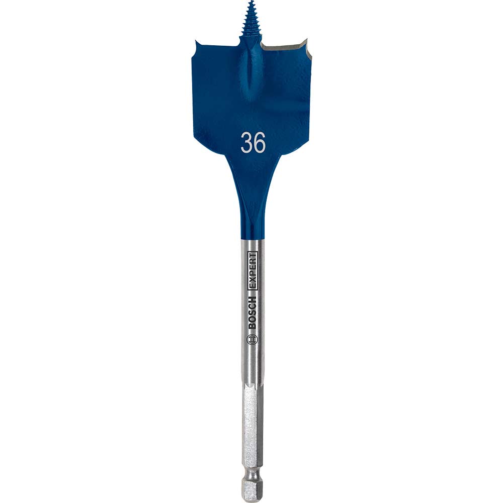 Photo of Bosch Expert Self Cut Speed Hex Shank Flat Drill Bit 36mm 152mm