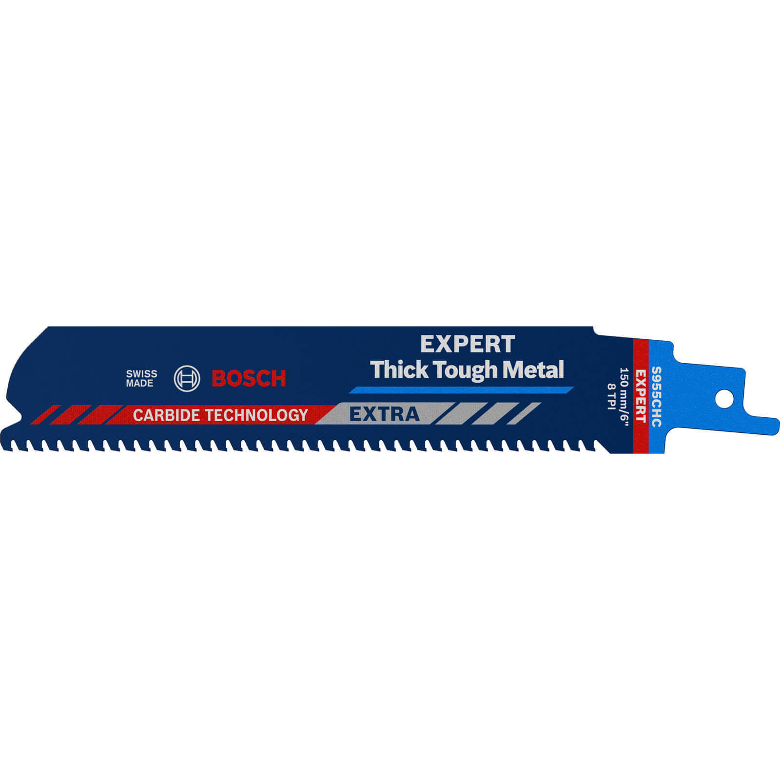 Bosch Expert S955CHC Thick Tough Metal Cutting Reciprocating Saw Blades 150mm Pack of 1