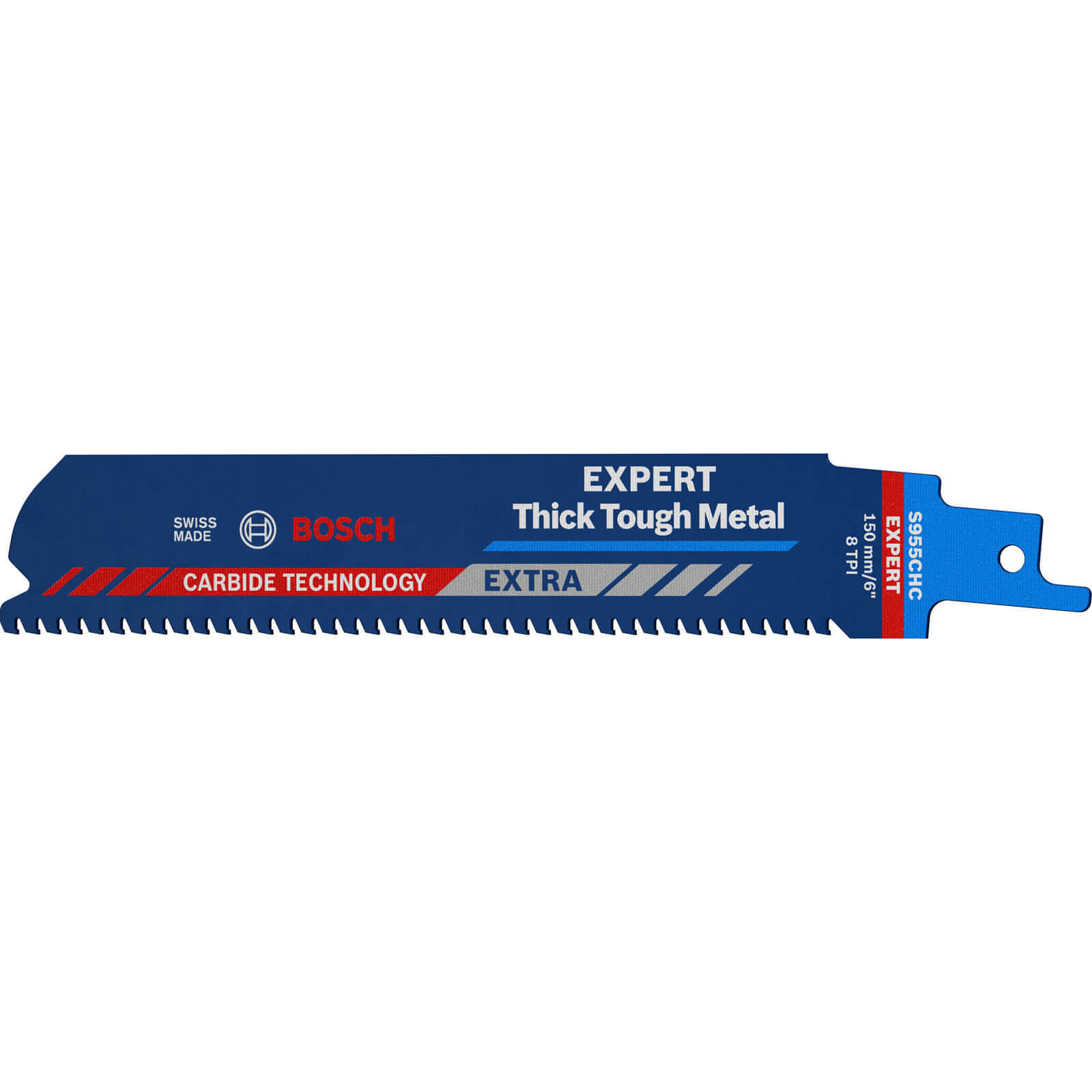 Bosch Expert S955CHC Thick Tough Metal Cutting Reciprocating Saw Blades 150mm Pack of 10