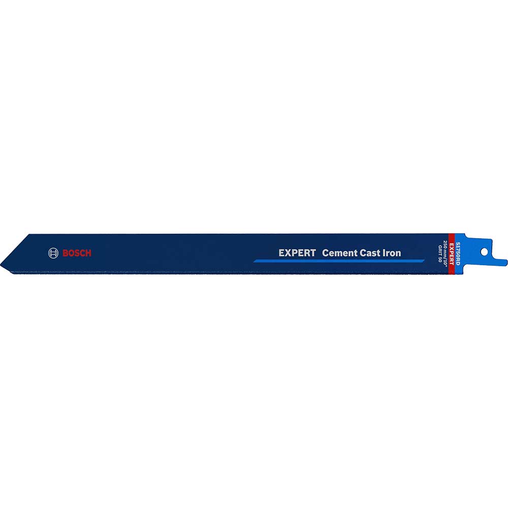 Bosch Expert S1750RD Cement Cast Iron Reciprocating Saw Blades 250mm Pack of 1