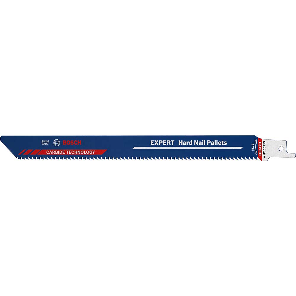 Photo of Bosch Expert S1122chm Hard Nail Pallet Reciprocating Saw Blades 225mm Pack Of 10