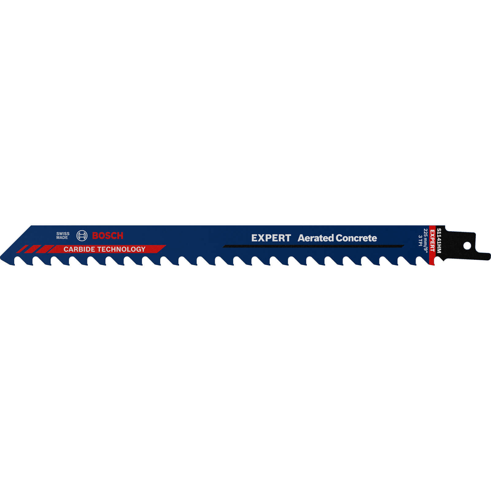 Bosch Expert S1141HM Aerated Concrete Reciprocating Sabre Saw Blades 225mm Pack of 1