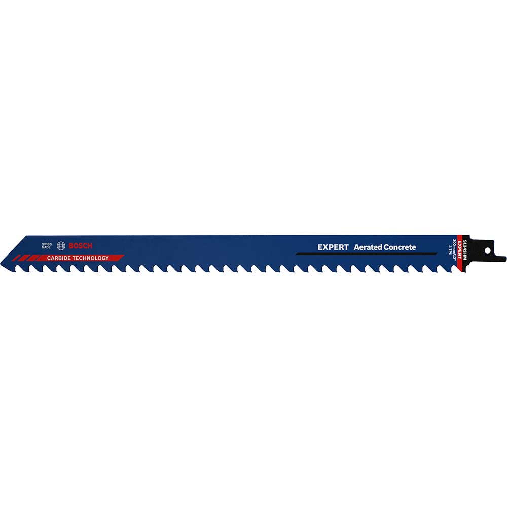 Bosch Expert S1241HM Aerated Concrete Reciprocating Sabre Saw Blades