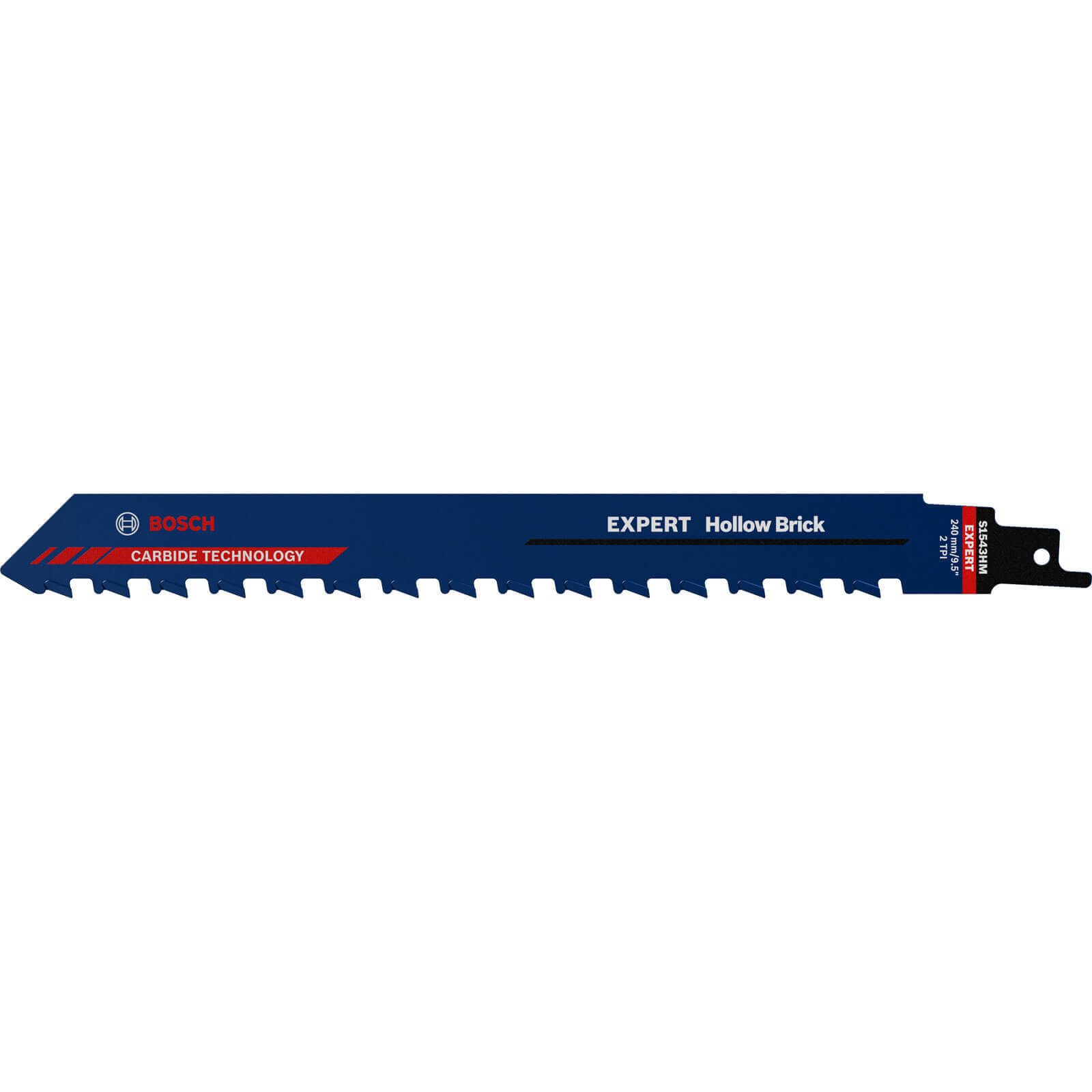 Bosch Expert S1543HM Hollow Brick Reciprocating Saw Blades 240mm Pack of 1