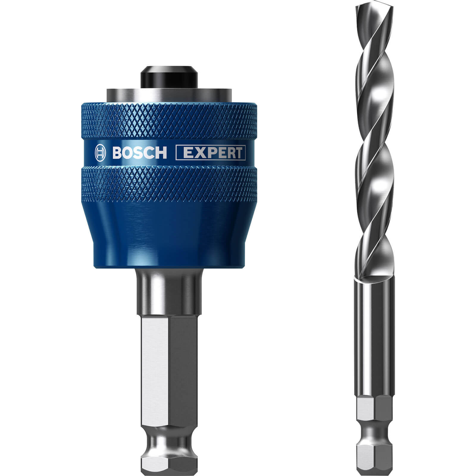 Bosch Expert Power Change Plus Hole Saw Adaptor and HSS-G Drill