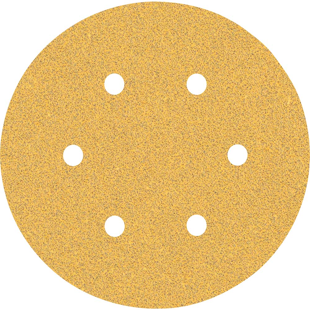 Bosch Expert C470 Red Wood Top Sanding Discs 150mm 150mm 60g Pack of 5