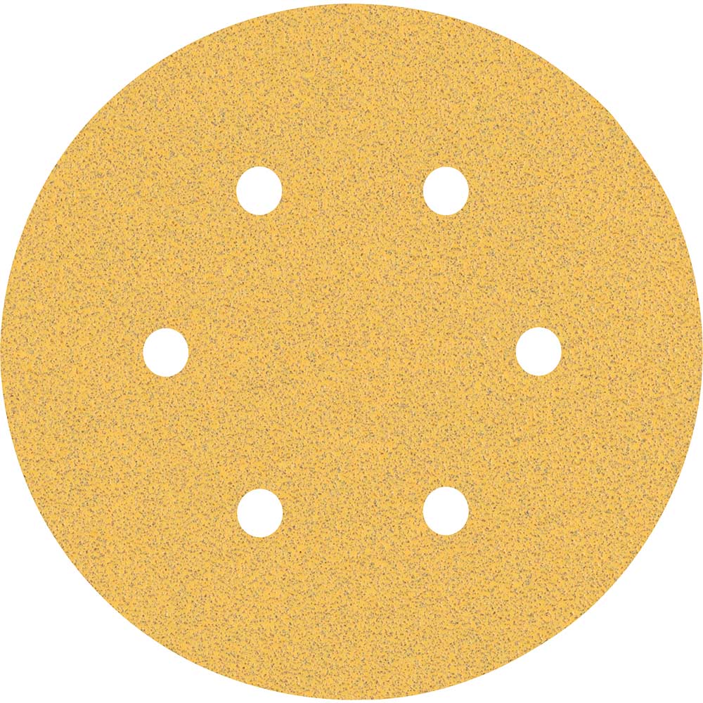 Bosch Expert C470 Red Wood Top Sanding Discs 150mm 150mm 80g Pack of 5