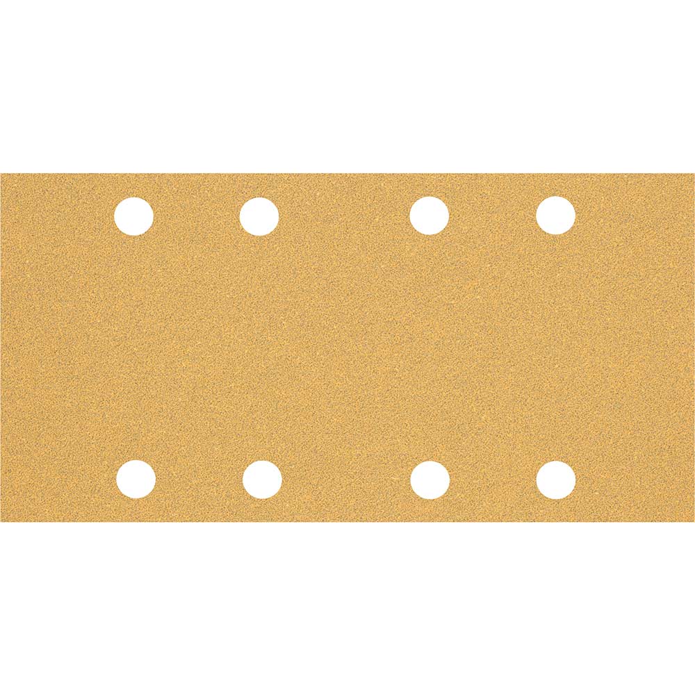 Bosch Expert C470 Punched Hook and Loop Sanding Sheets 93mm x 186mm 60g Pack of 10