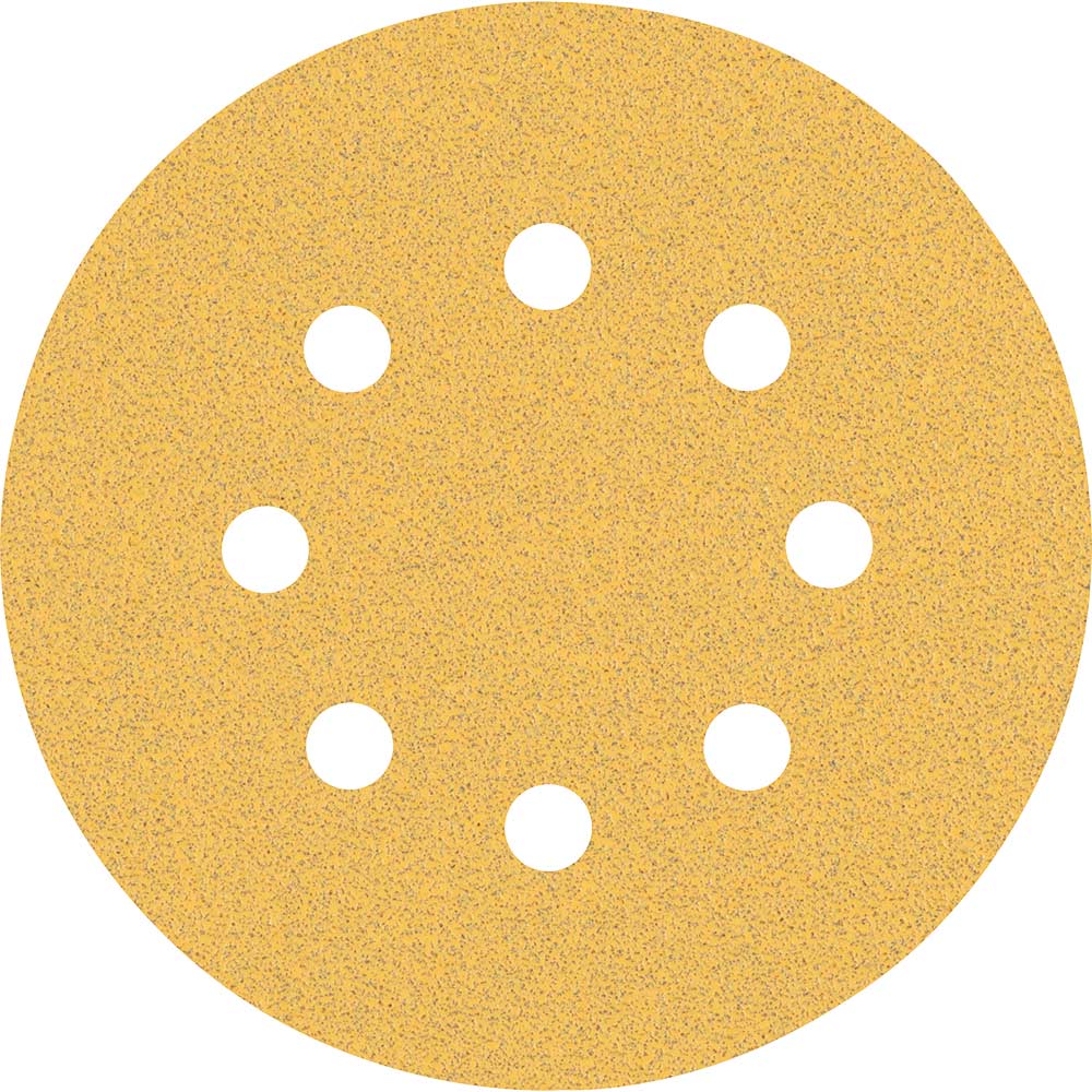 Bosch Expert C470 Wood Sanding Disc 125mm 125mm 80g Pack of 50