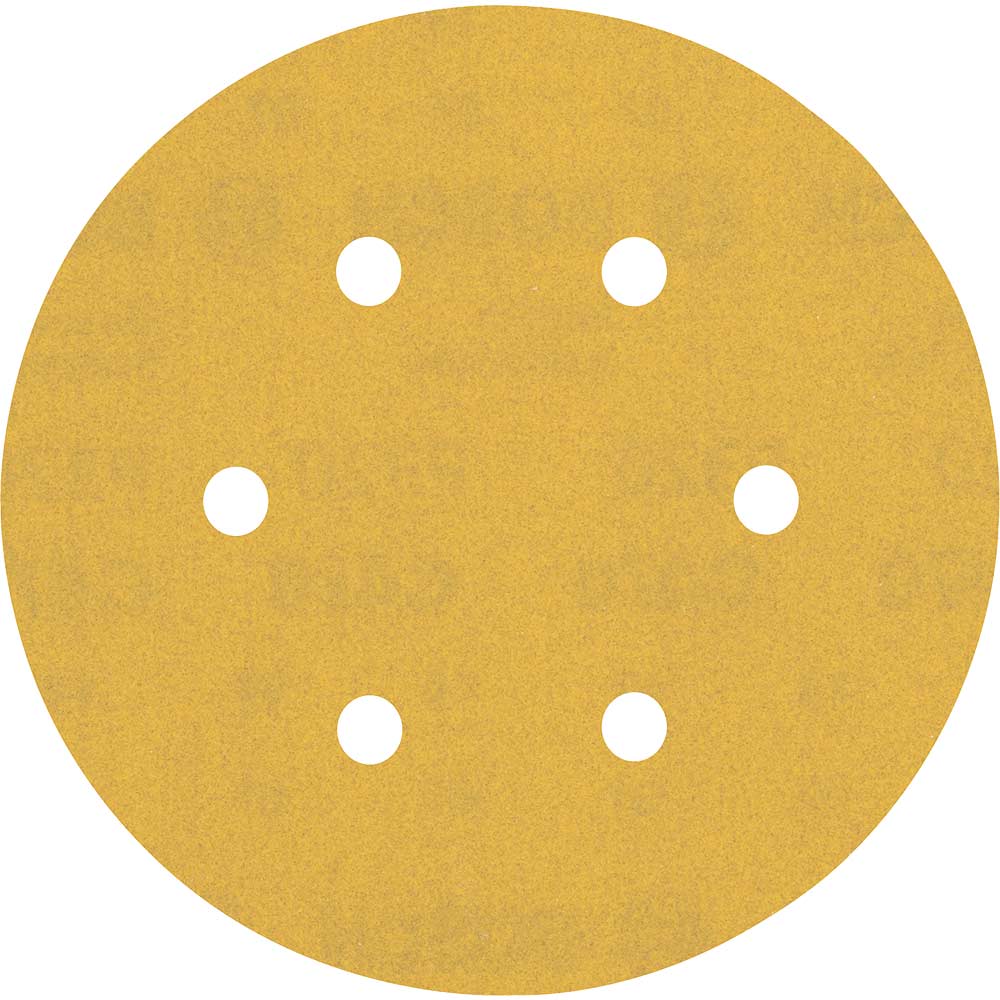 Bosch Expert C470 Red Wood Top Sanding Discs 150mm 150mm 320g Pack of 50