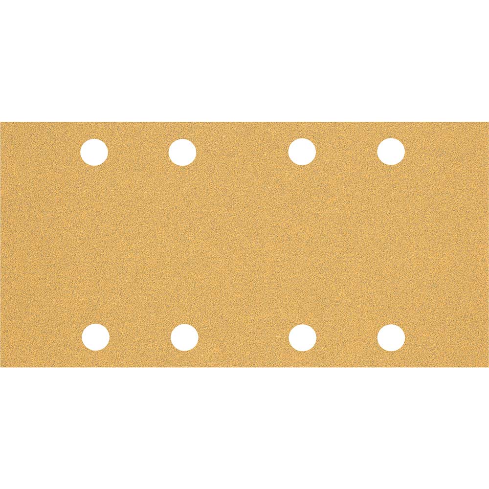 Bosch Expert C470 Punched Hook and Loop Sanding Sheets 93mm x 186mm 60g Pack of 50