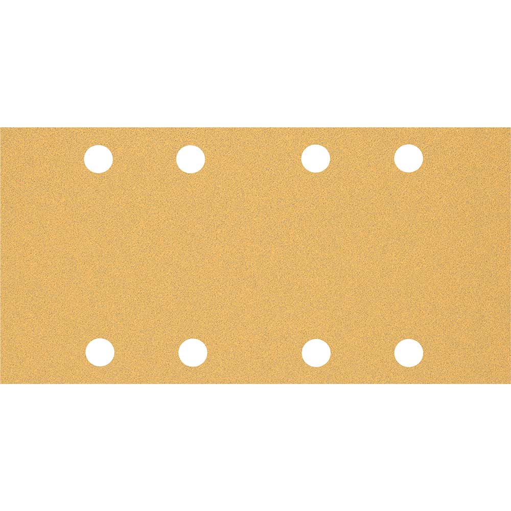 Bosch Expert C470 Punched Hook and Loop Sanding Sheets 93mm x 186mm 80g Pack of 50