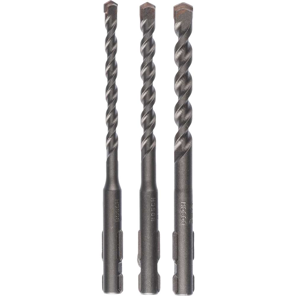 Photo of Bosch Uneo 3 Piece Sds Quick Concrete Drill Bit Set
