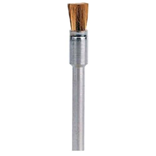 Image of Dremel 537 Brass Wire End Brush 3.2mm Pack of 3
