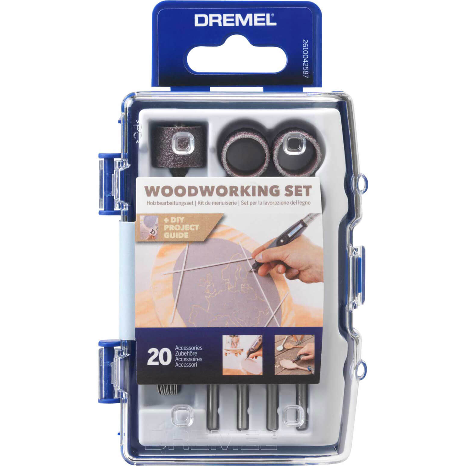 Image of Dremel 681 20 Piece Woodworking Accessory Set