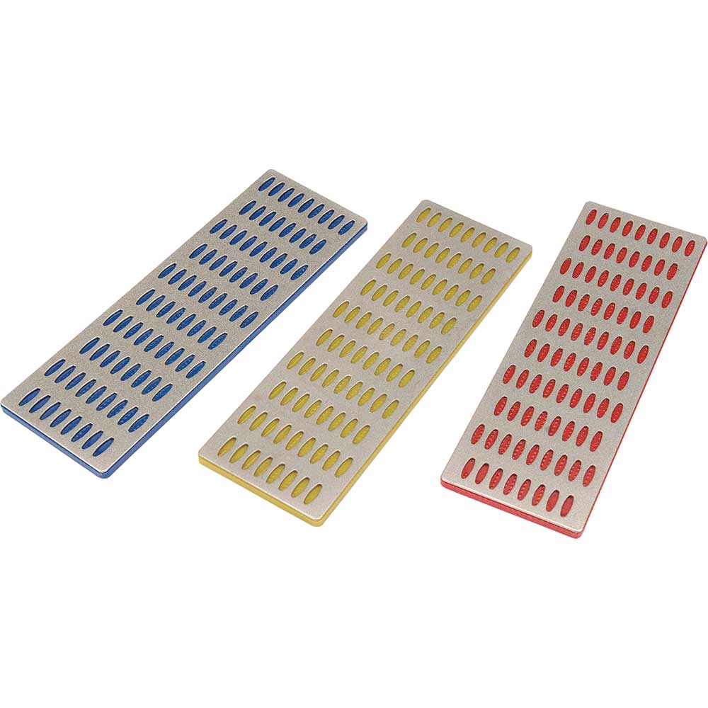 Photo of Draper 3 Piece Diamond Whetstone Sharpening Set