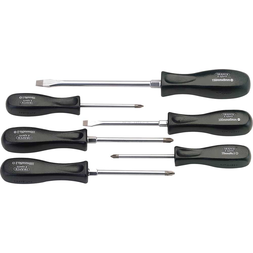 Photo of Draper Expert 6 Piece Mechanics Screwdriver Set
