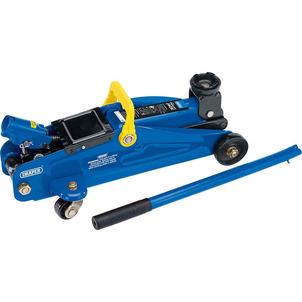 Image of Draper 2t Light Duty Trolley Jack 2 Tonne