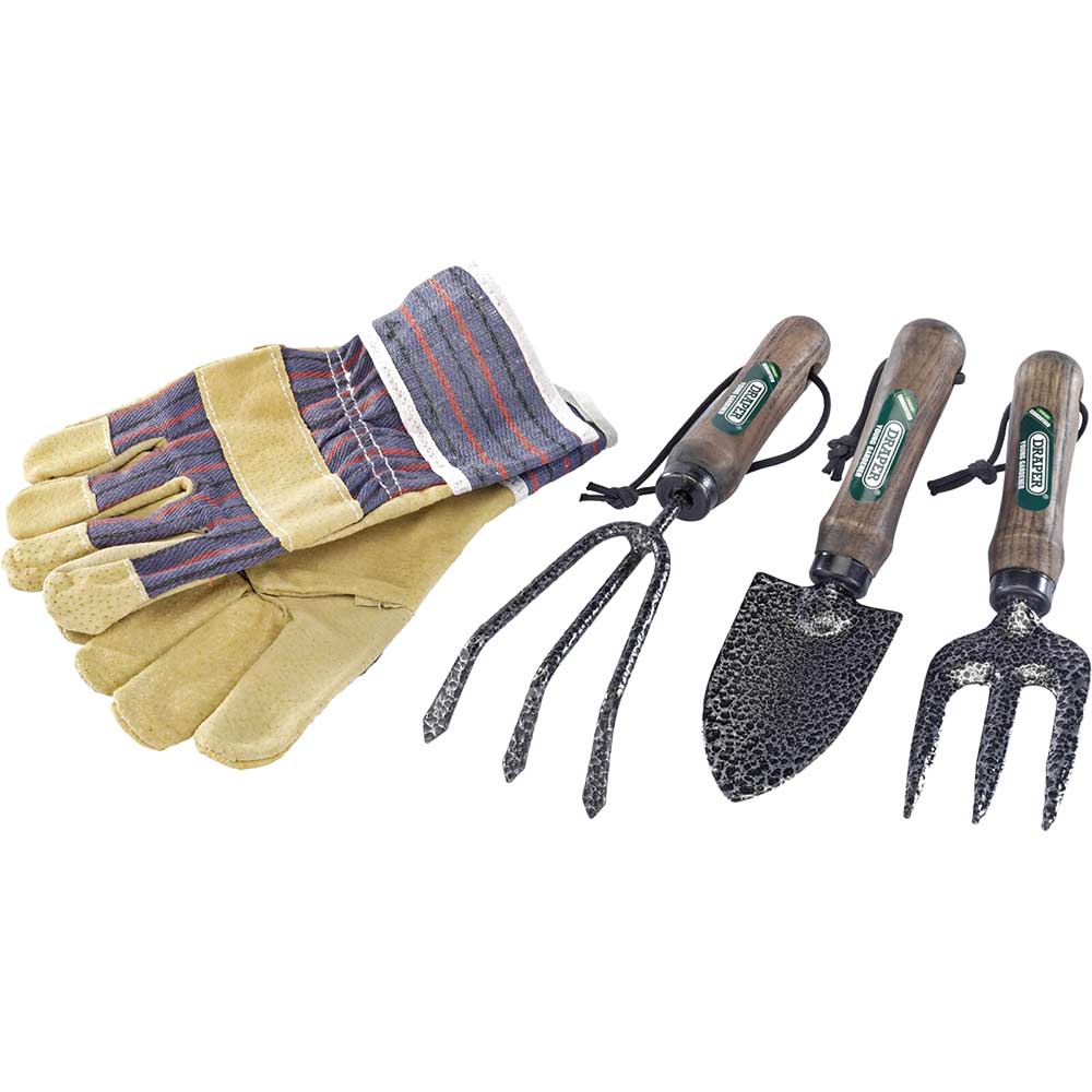 Photo of Draper 4 Piece Young Gardener Garden Tool Set