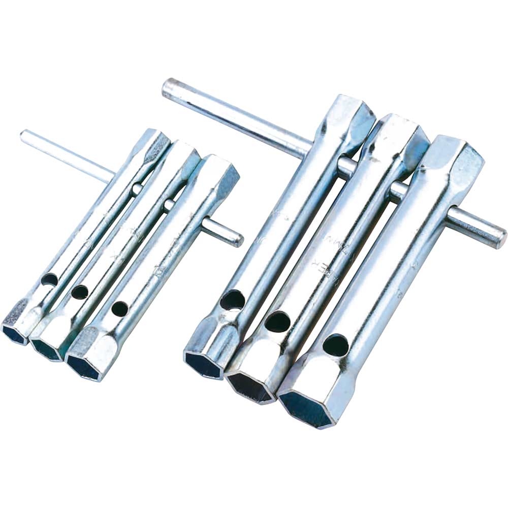 Image of Draper 6 Piece Box Spanner Set Metric