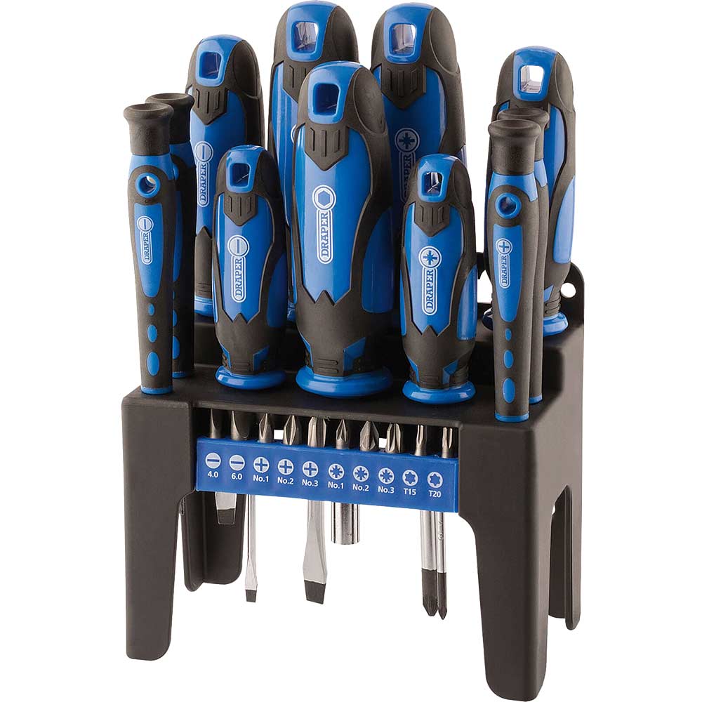 Draper 21 Piece Screwdriver Set Screwdrivers