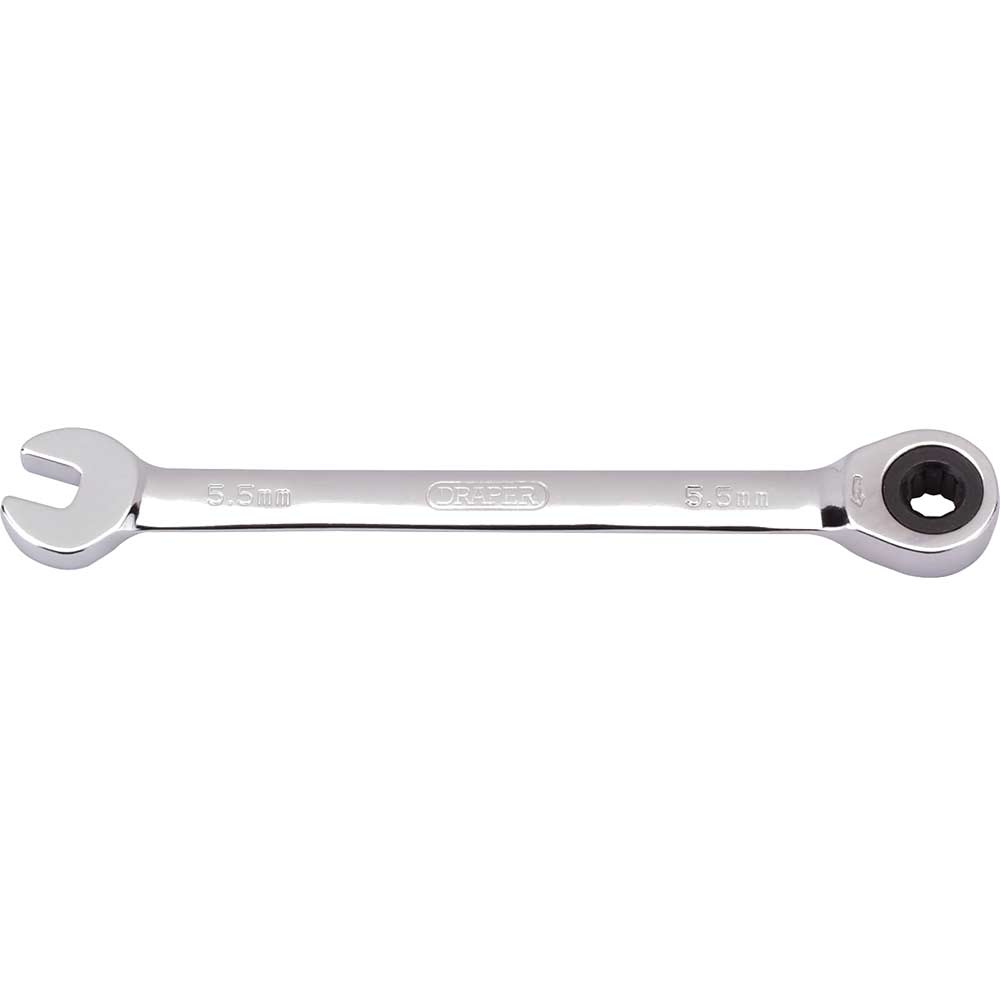 Photo of Draper Hi Torq Ratchet Combination Spanner 5.5mm
