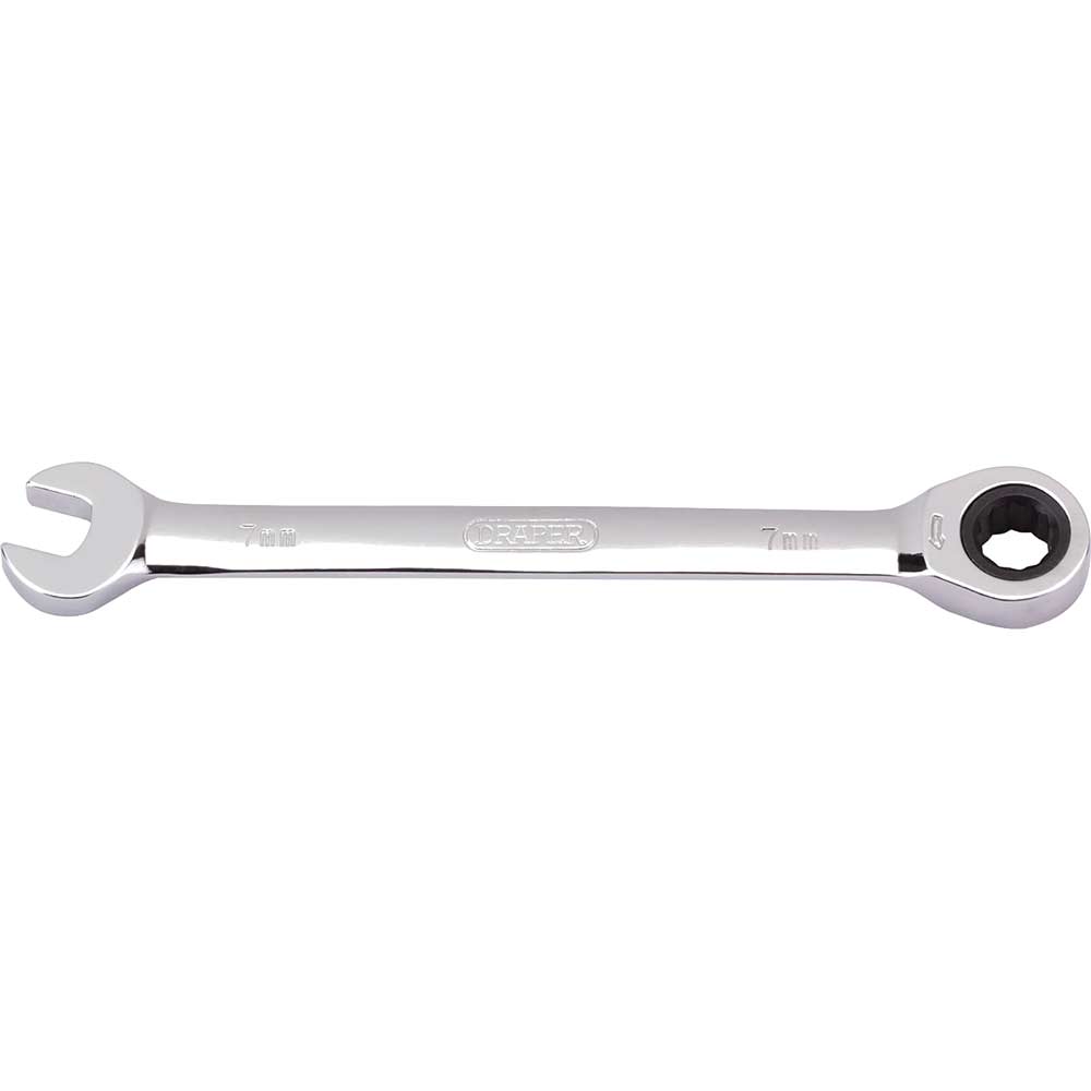 Photo of Draper Hi Torq Ratchet Combination Spanner 7mm