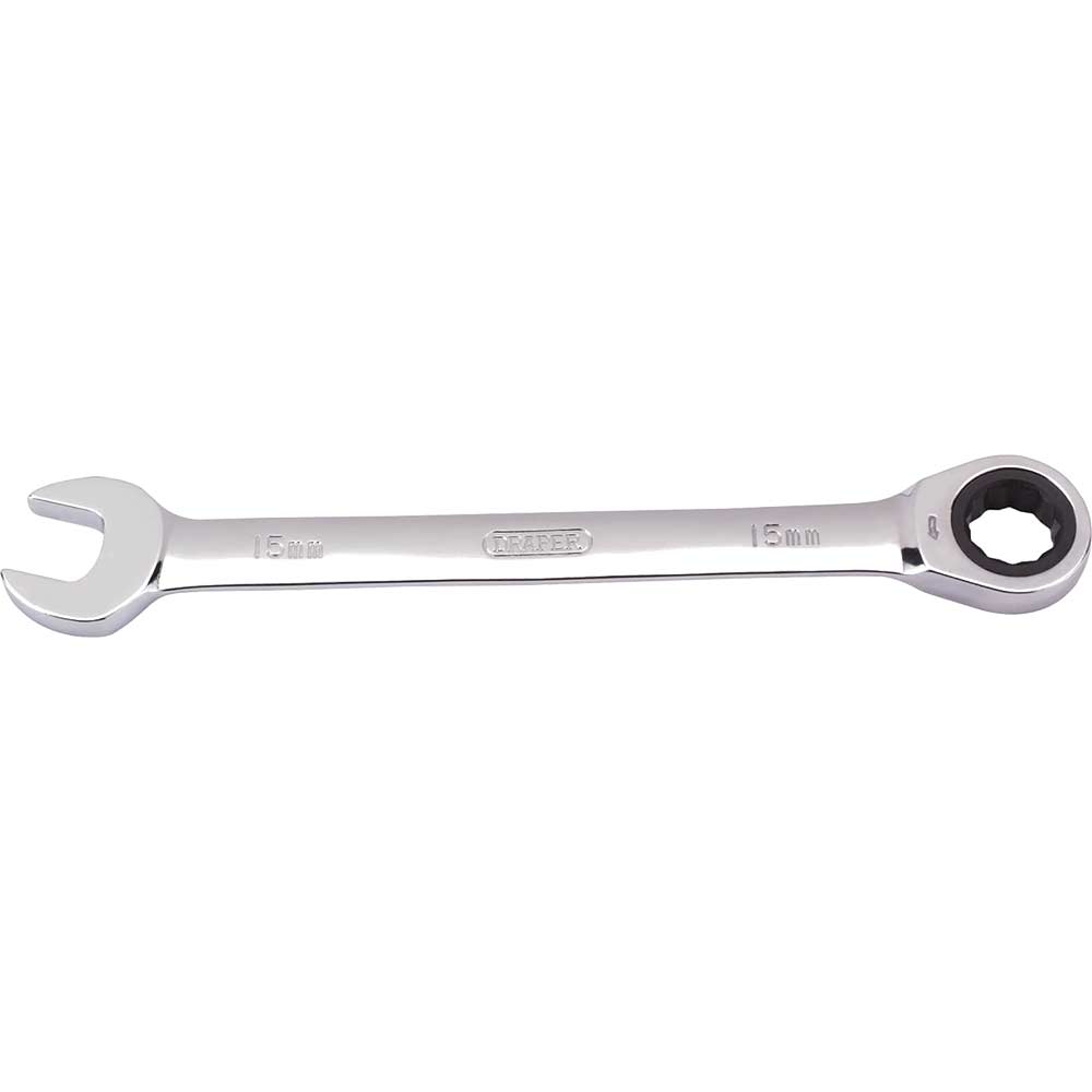 Photo of Draper Hi Torq Ratchet Combination Spanner 15mm