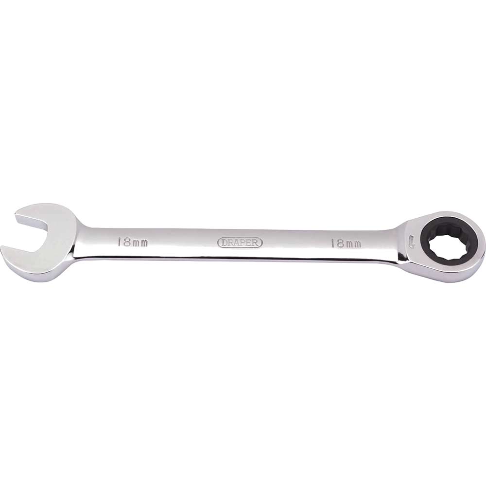 Photo of Draper Hi Torq Ratchet Combination Spanner 18mm