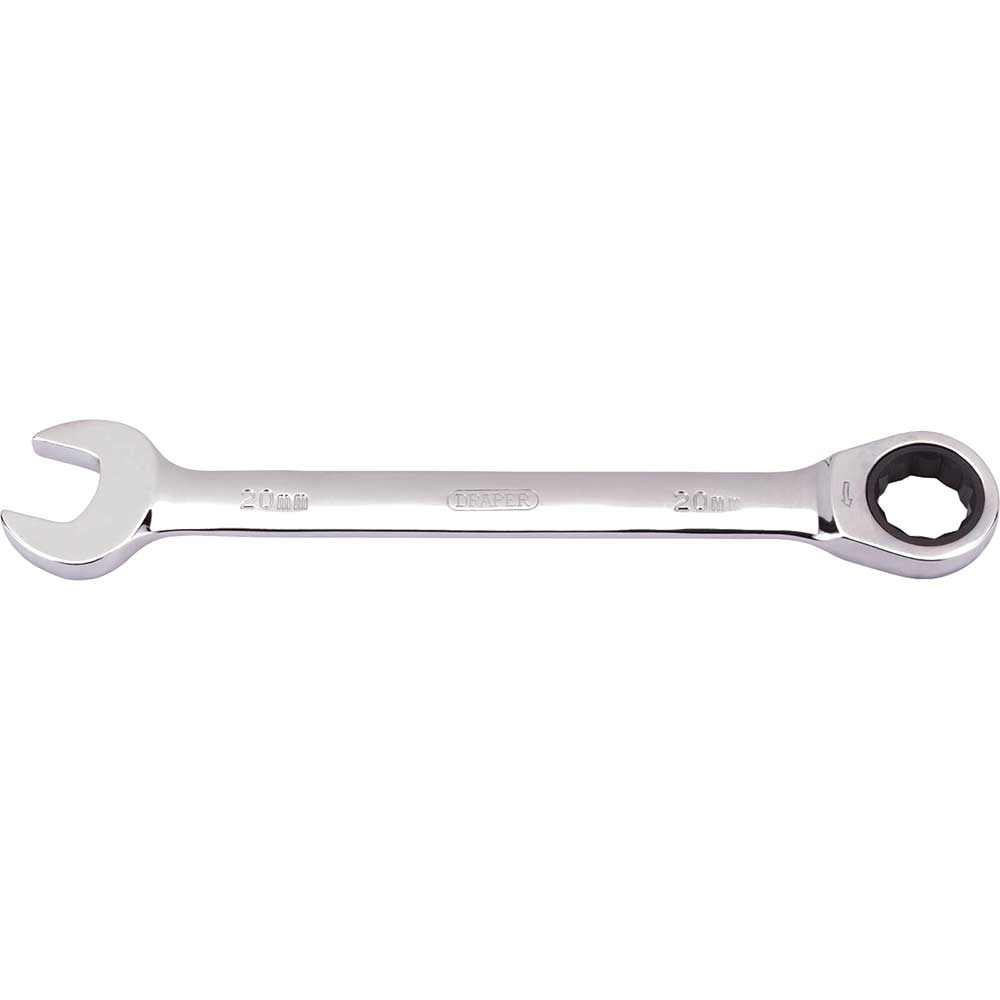 Photo of Draper Hi Torq Ratchet Combination Spanner 20mm