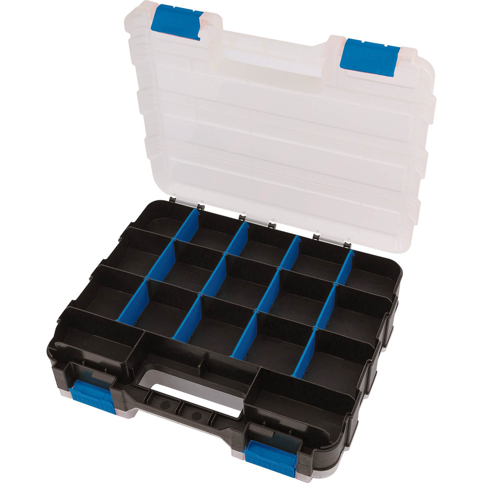 Image of Draper 15 Compartment Double Sided Plastic Organiser