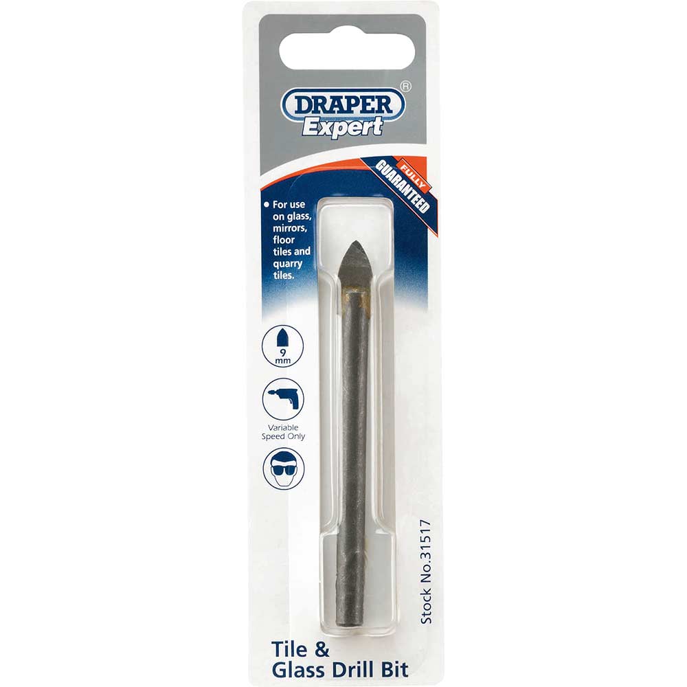 Photo of Draper Expert Tile And Glass Drill Bit 9mm