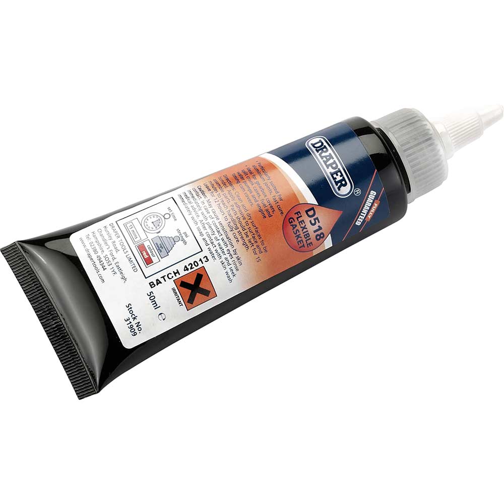 Photo of Draper D518 Flexible Gasket Adhesive 50ml